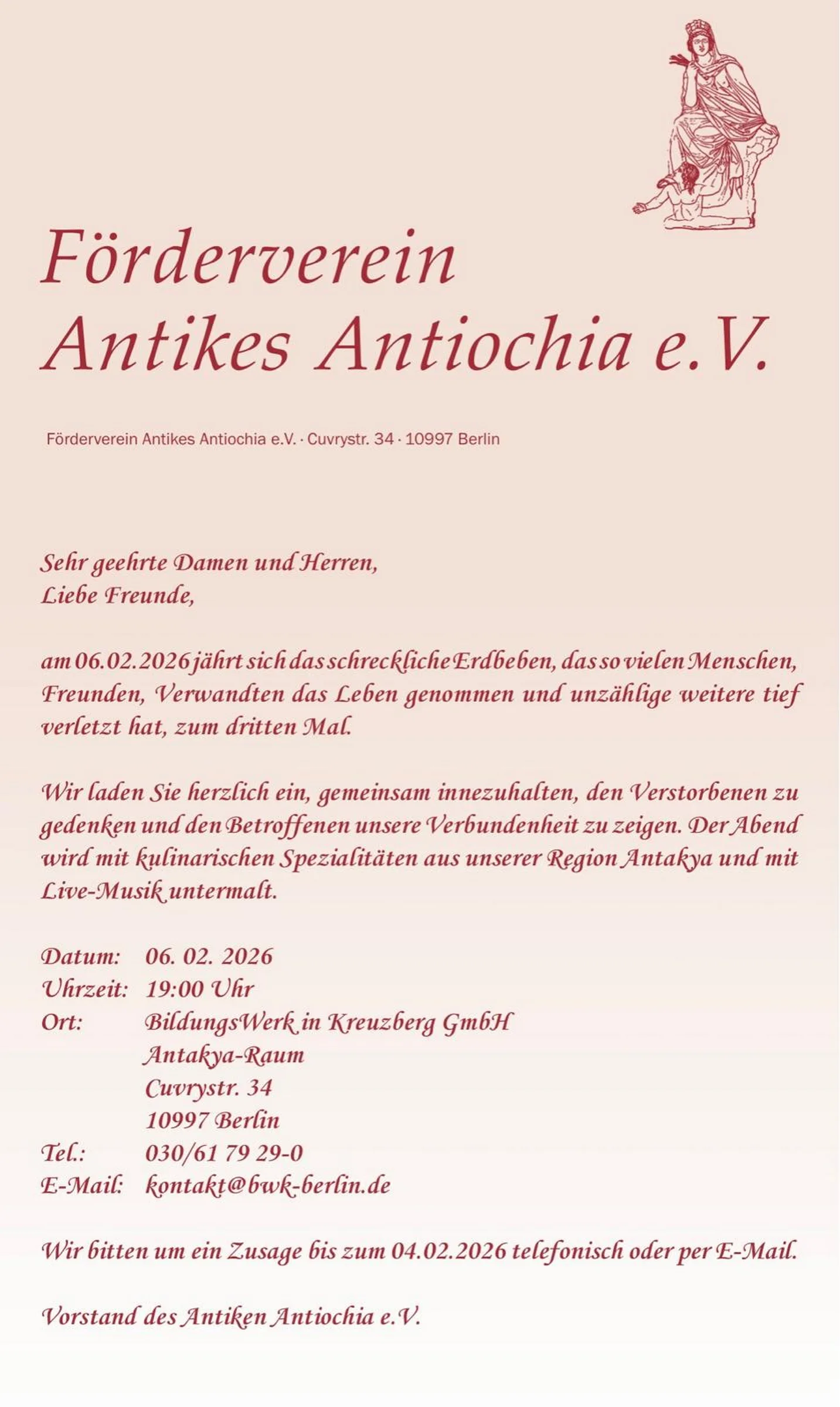 Berlin’den Antakya’ya Gönül ve Eğitim Köprüsü