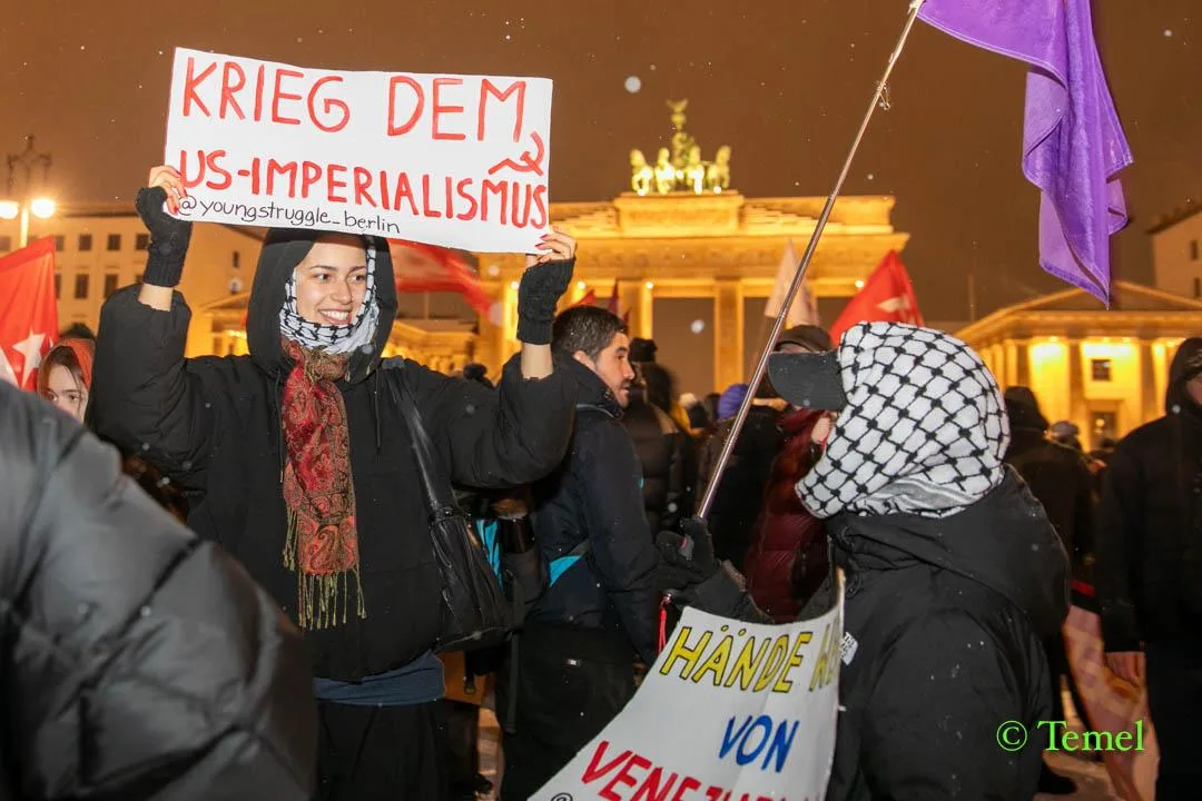 Berlin’den Venezuela’ya ABD Müdahalesine Protesto