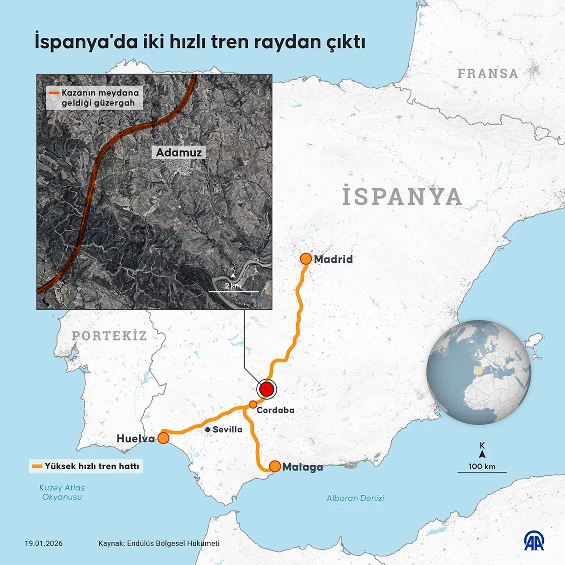 İspanya’da hızlı tren kazası: Can kaybı 39’a yükseldi
