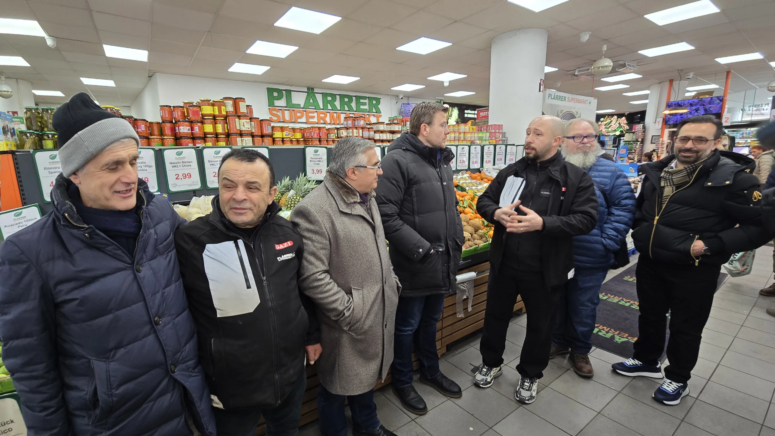 Başkan Marcus König Nürnberg’de Türk Esnafını Ziyaret Etti