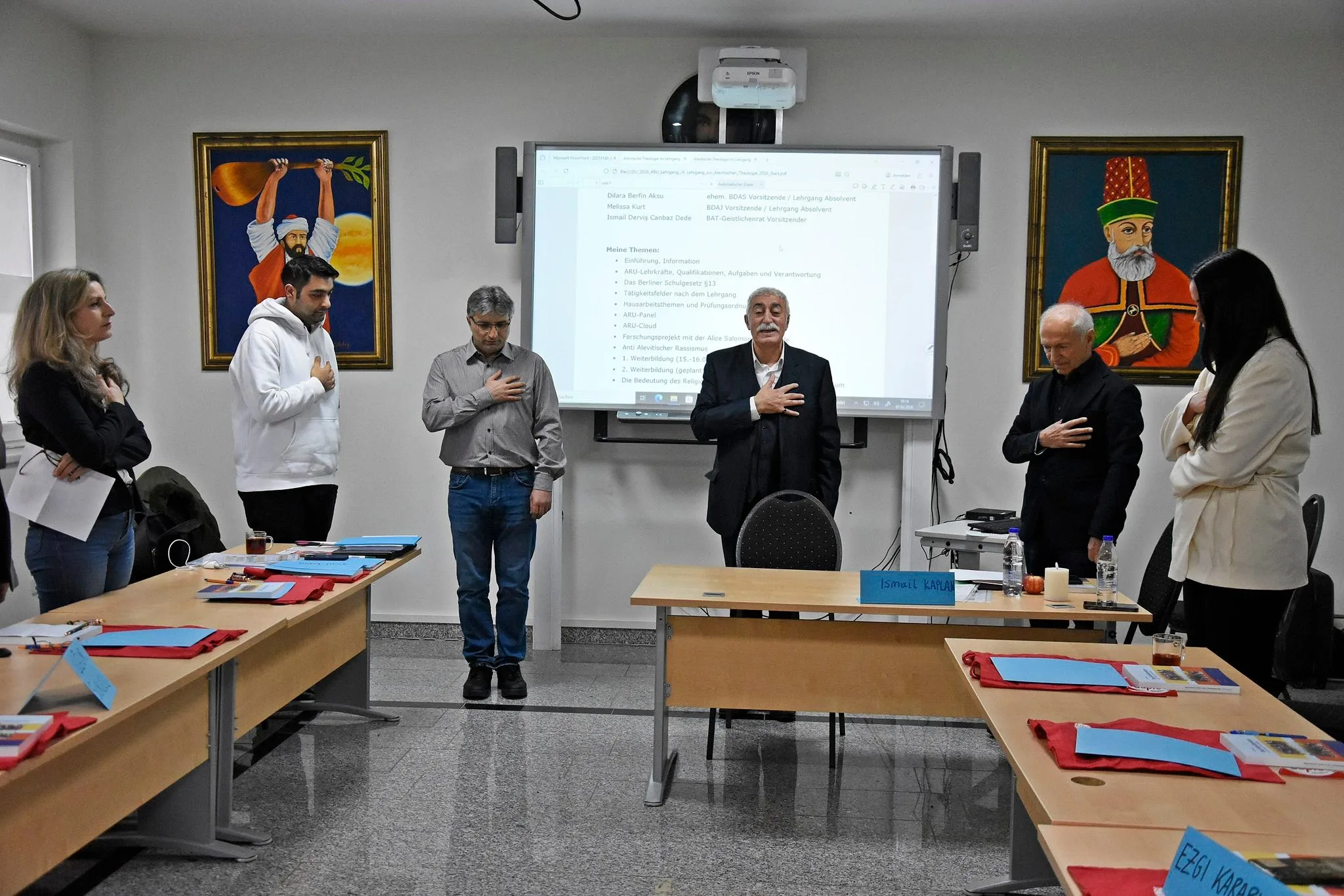 Berlin’de Alevilik Dersleri İçin Yeni Öğretmen Adayları Eğitime Başladı