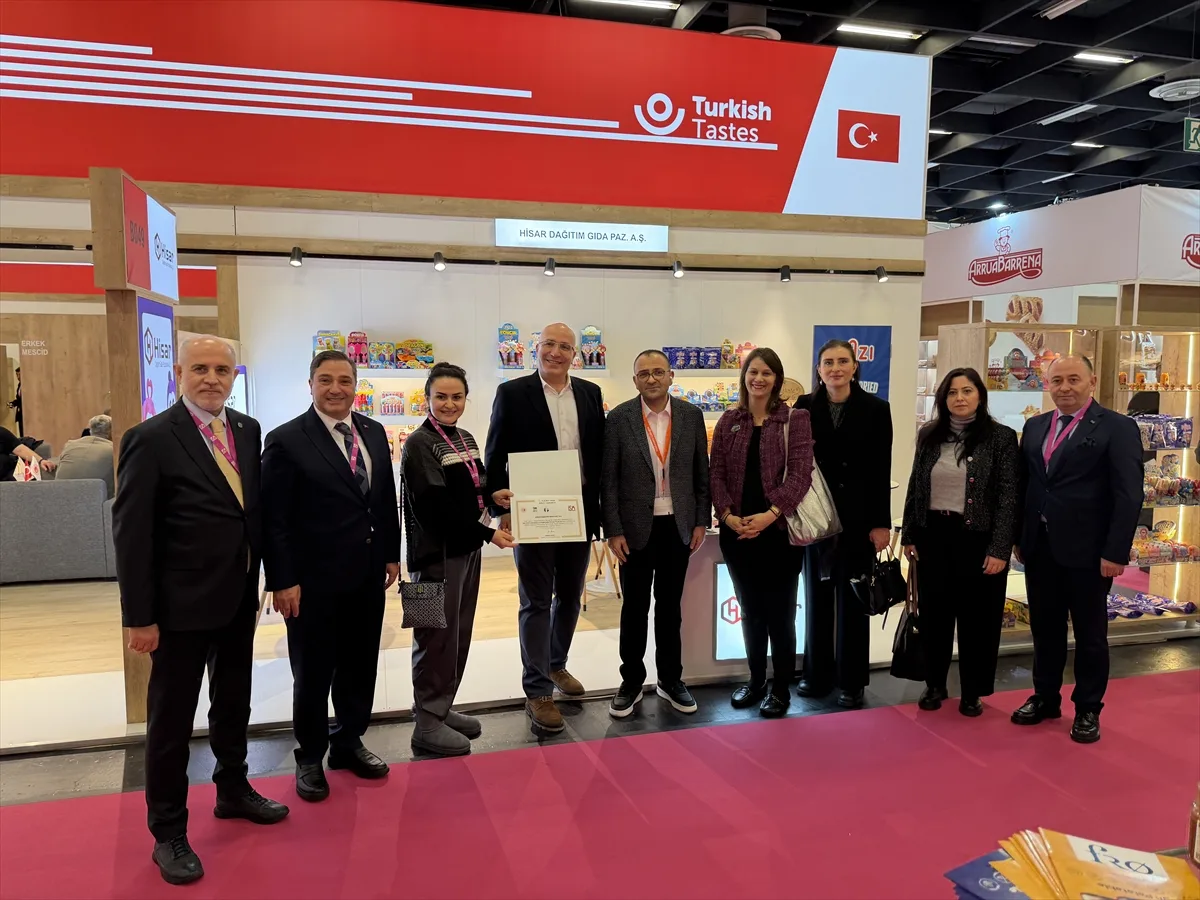 Köln Uluslararası Bisküvi, Çikolata ve Şekerleme Fuarı açıldı