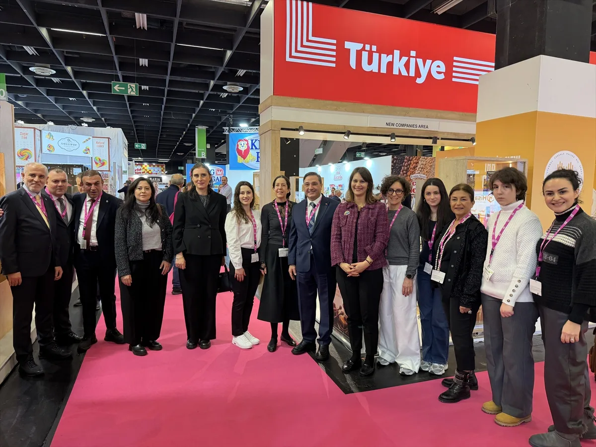 Köln Uluslararası Bisküvi, Çikolata ve Şekerleme Fuarı açıldı