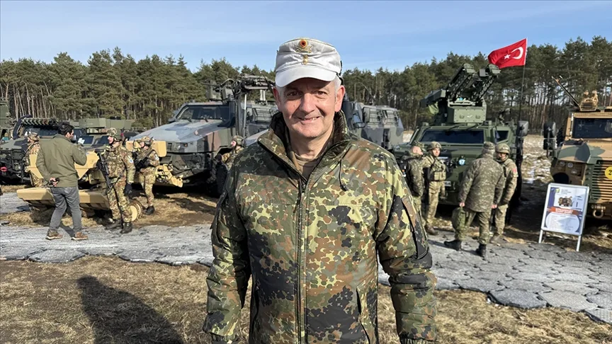 Alman Korgeneral TSK'nın NATO'ya çok önemli katkı sunduğunu belirtti