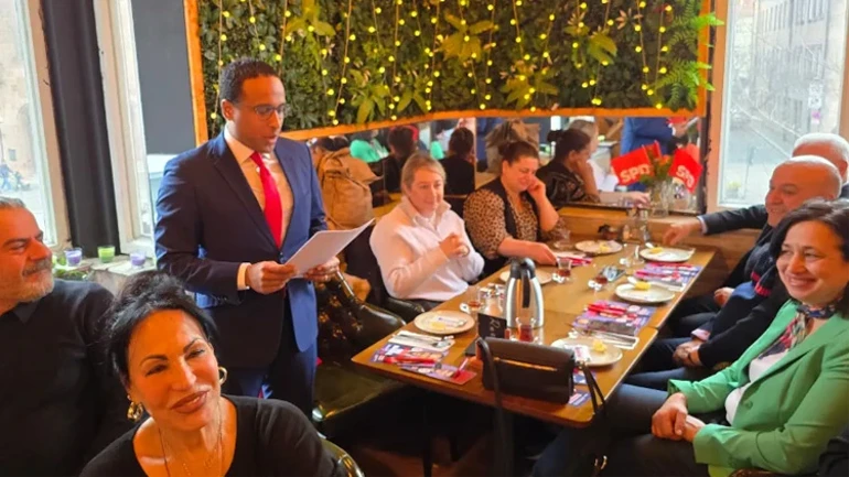 SPD’li adaylar Nürnberg’de seçmenlerle buluştu