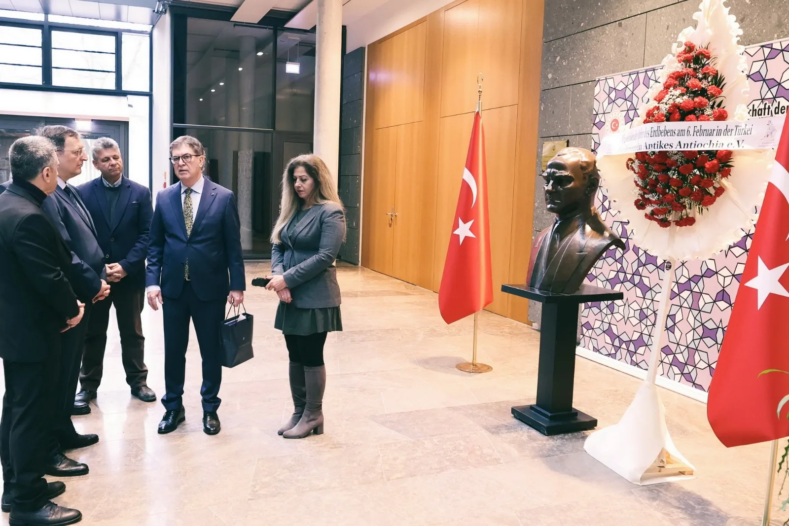 Berlin Büyükelçiliği’nde Anlamlı 6 Şubat Depremi Anma Töreni