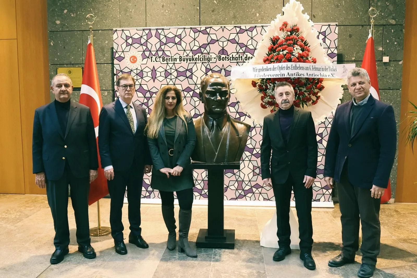 Berlin Büyükelçiliği’nde Anlamlı 6 Şubat Depremi Anma Töreni