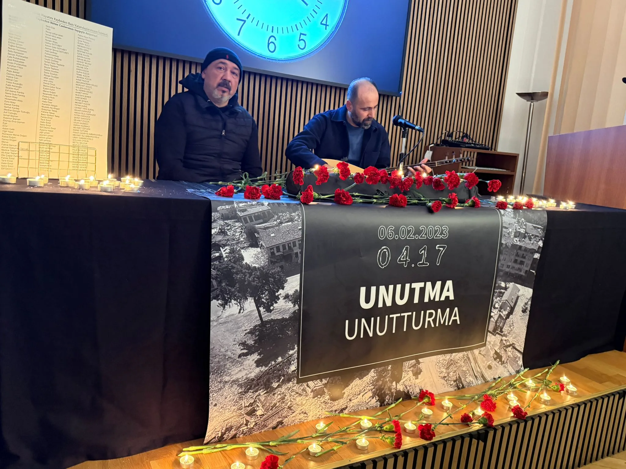 BETAK`dan 6 Şubat Deprem Şehitleri İçin Duygusal Anma Töreni