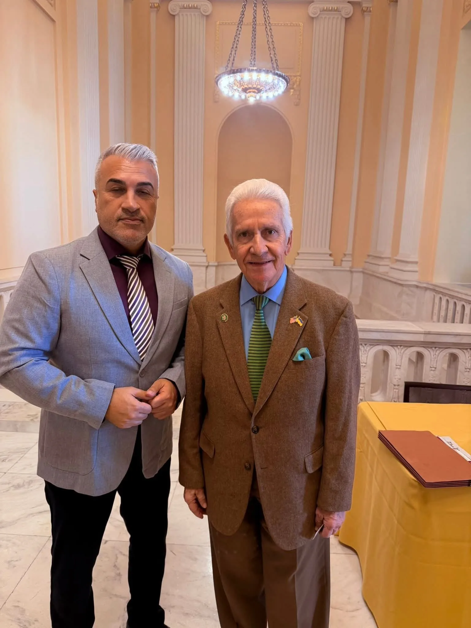 AABK İnanç Yol Erkan Kurulu Başkanı Ecevit Emre’den Washington’da Uluslararası İnanç ve Haklar Vurgusu