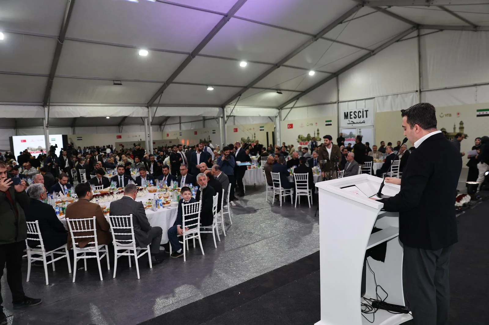 YTB’den Bayırbucak Türkmenlerine 500 Kişilik Kardeşlik İftarı