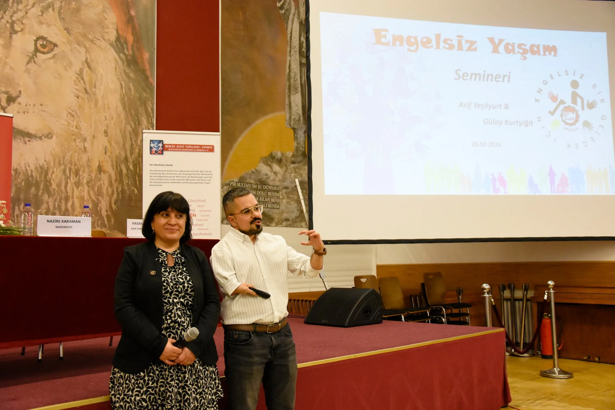 BAT-Cemevi ve AABF’den “Engelsiz Bir Yaşam” Semineri