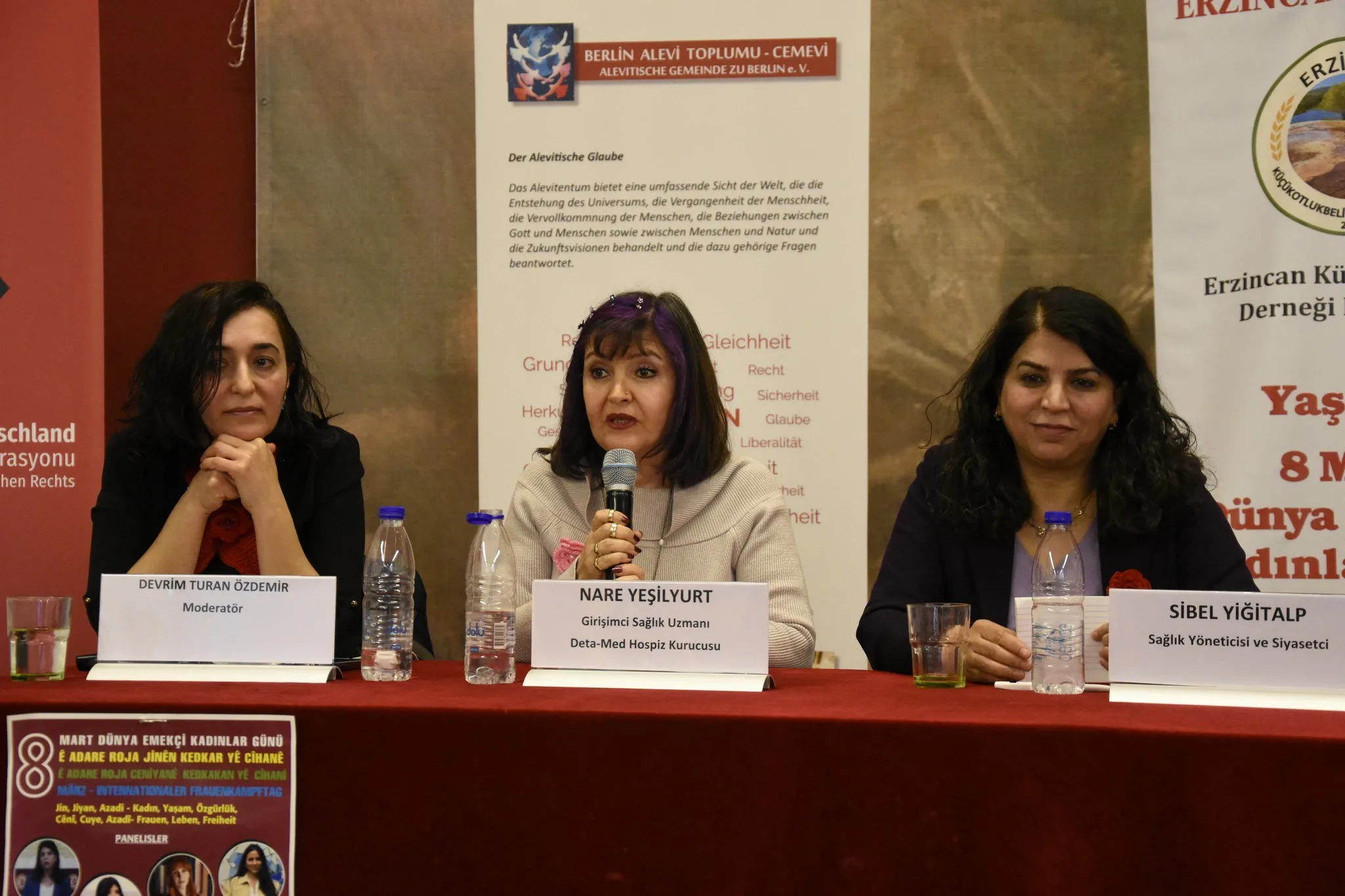 Berlin’de Kadınlar 8 Mart’ta BAT Cemevi’nde Buluştu