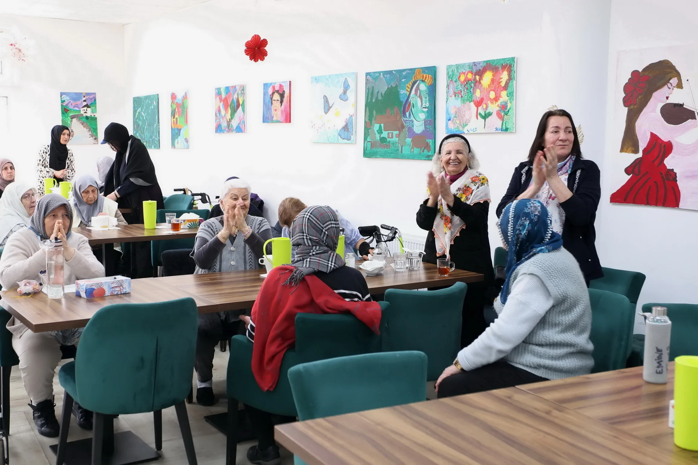Berlin’de Papatyam Bakımevi’nde Gönül Köprüleri Kuruldu