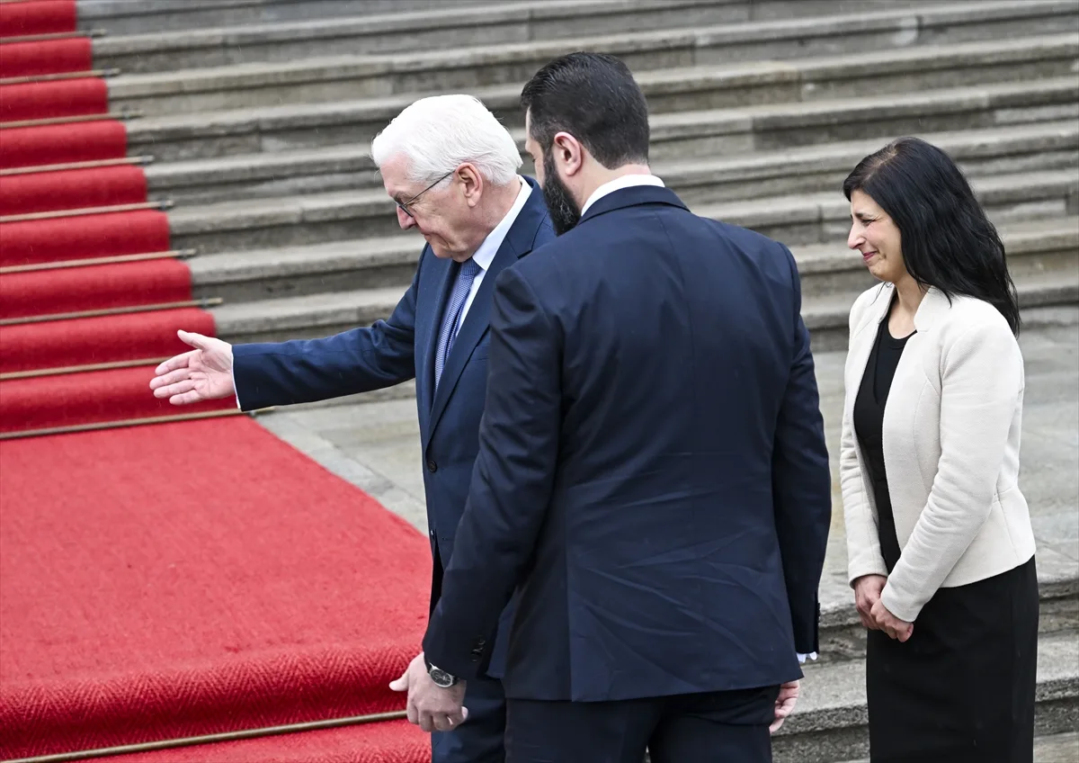Suriye Cumhurbaşkanı Şara, Berlin'deki üst düzey temaslarına başladı
