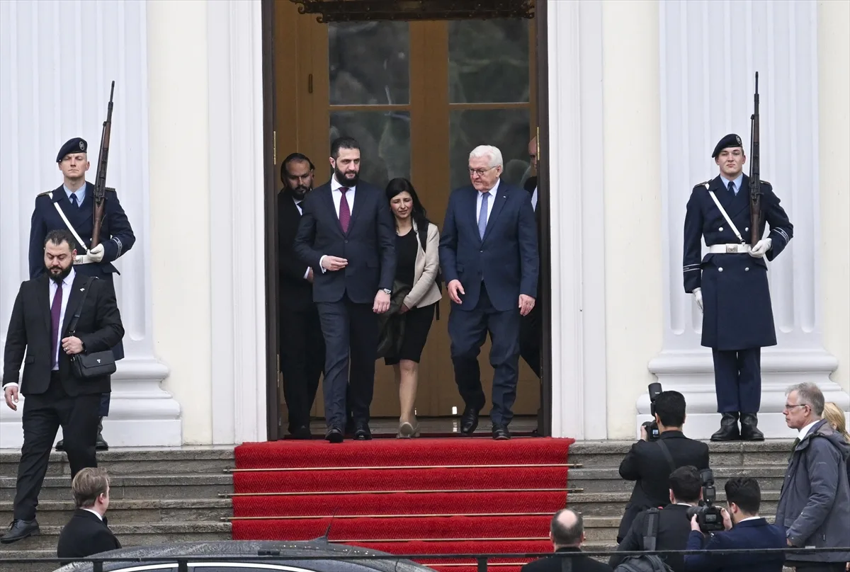 Suriye Cumhurbaşkanı Ahmed Şara Berlin’de