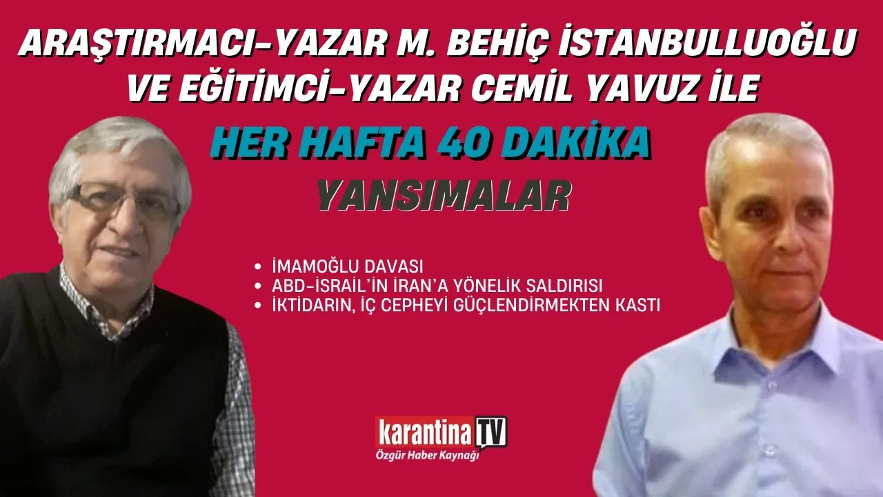 İmamoğlu davası, ABD-İsrail’in İran savaşı, iktidarın iç cepheyi güçlendirmekten kastı