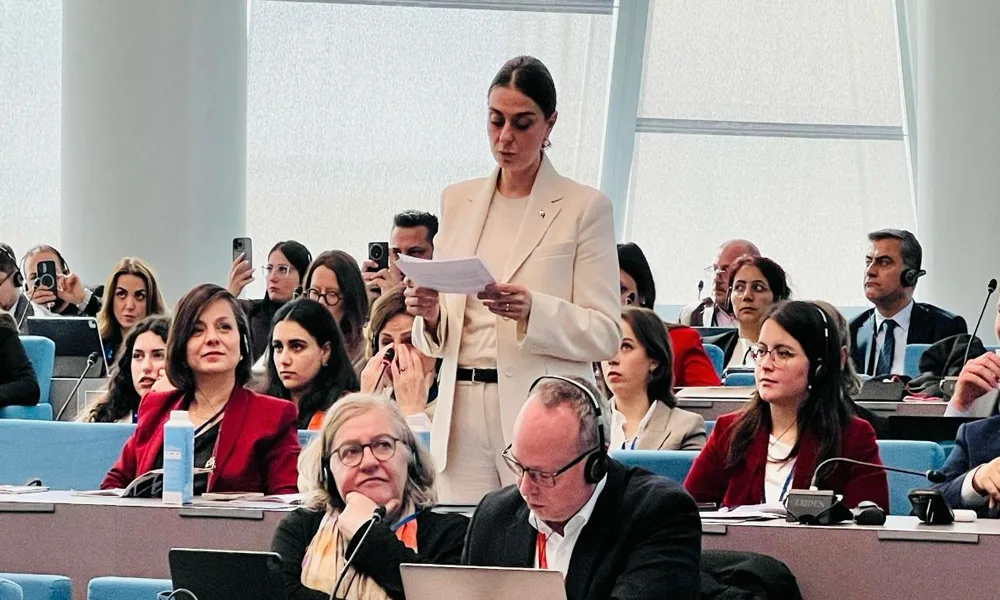 CHP Strazburg Birliği’nden Sinem Dedetaş’a Tebrik