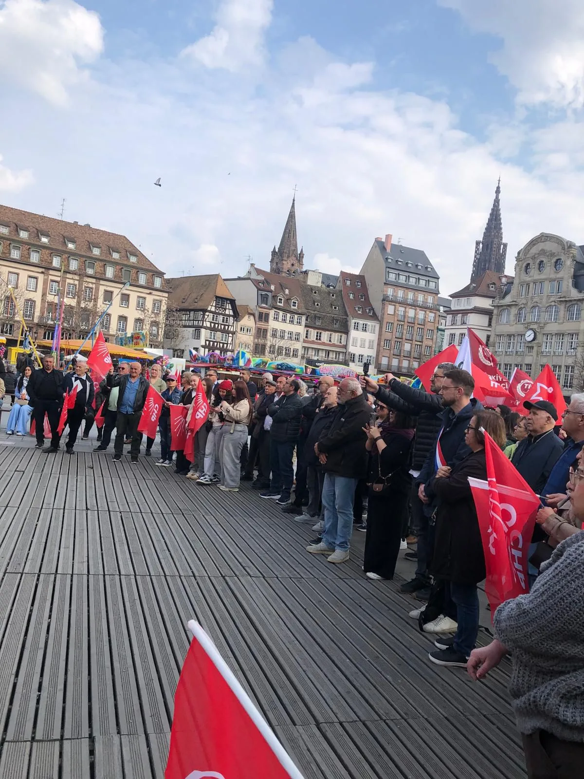Strasbourg’dan Net Mesaj: “Adalet Yoksa Demokrasi Yok!”