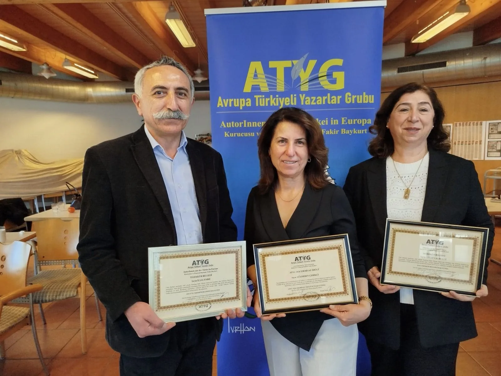 Avrupa’da yaşayan yazarlar ATYG’nin ilkbahar buluşmasında