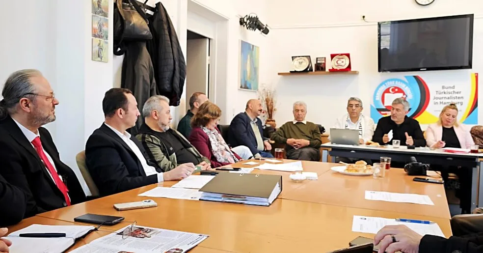 Hamburg Türk Basın Birliği Genel Kurulunu Gerçekleştirdi