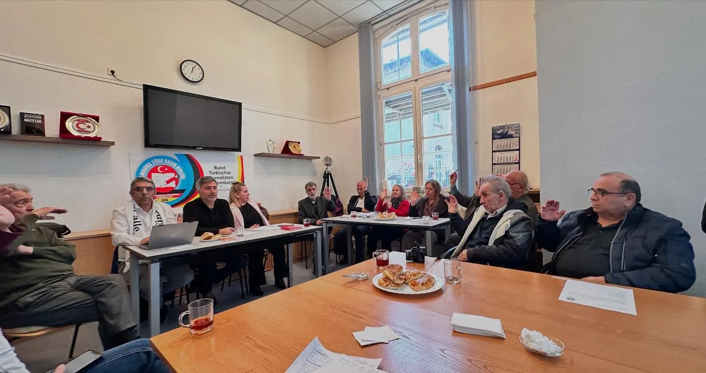 Hamburg Türk Basın Birliği Genel Kurulunu Gerçekleştirdi
