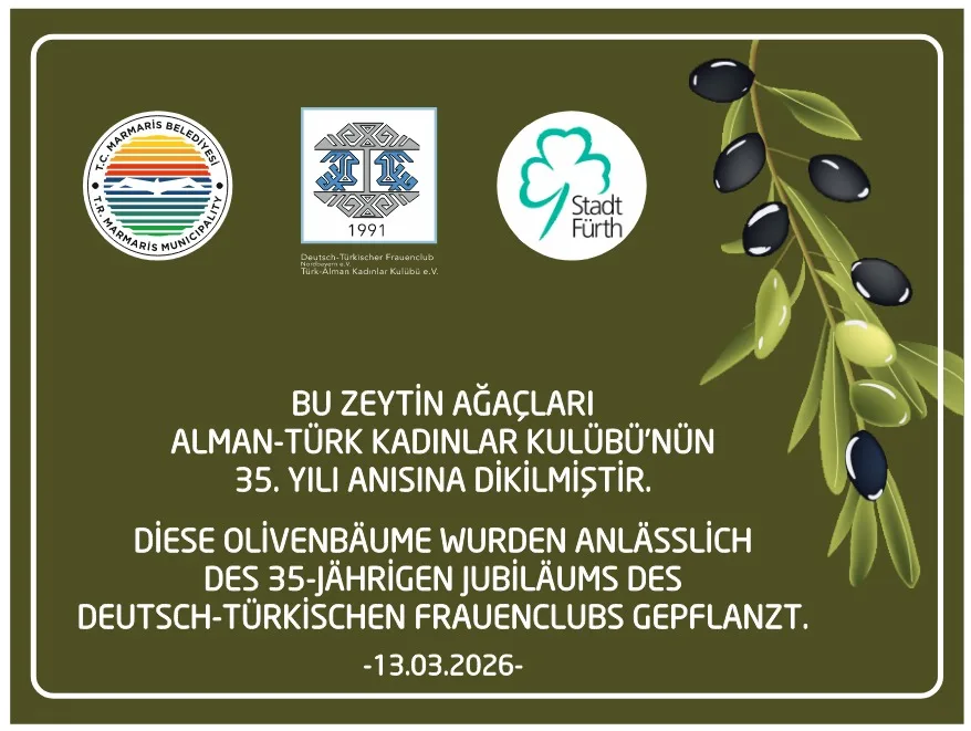 Marmaris ile Fürth Dostluğu İçin “Umut Korusu” Oluşturuldu