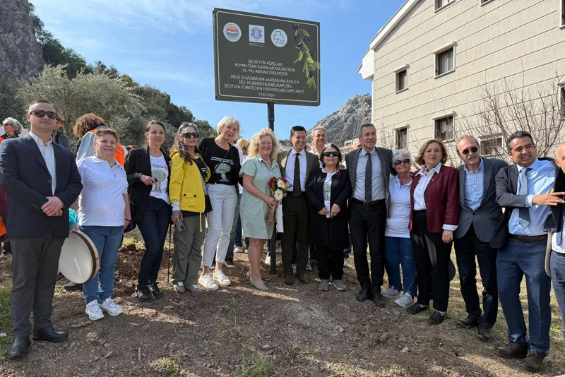 Marmaris ile Fürth Dostluğu İçin “Umut Korusu” Oluşturuldu