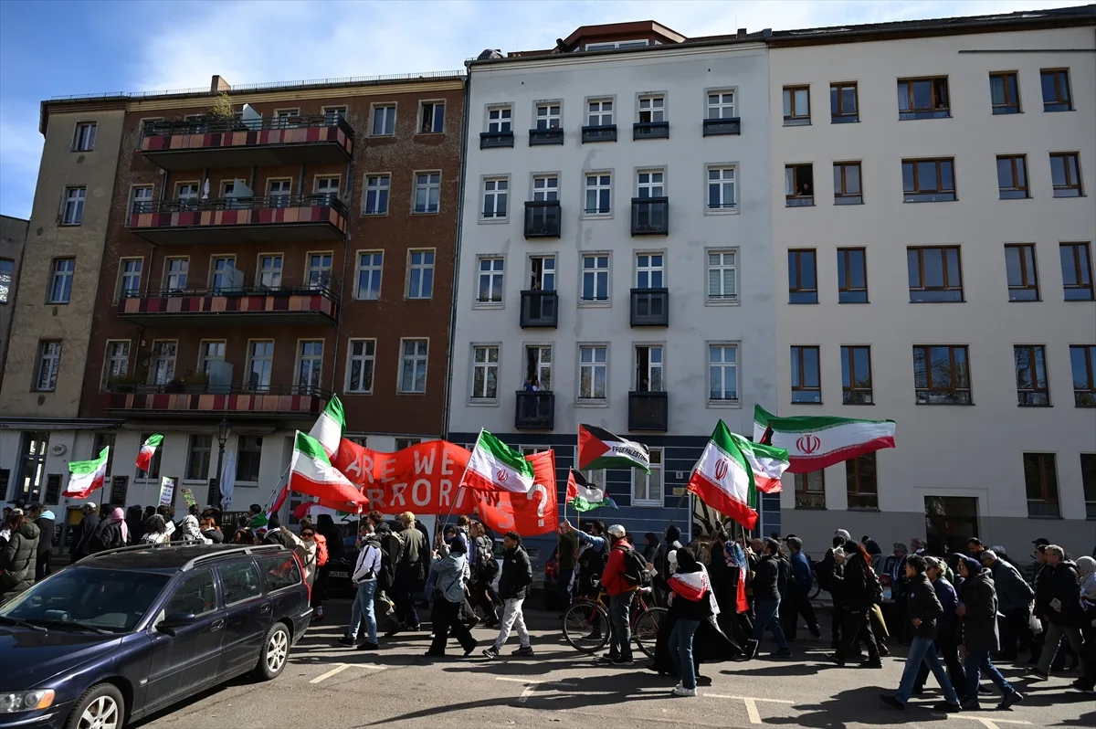 Berlin'de Paskalya yürüyüşü düzenlendi