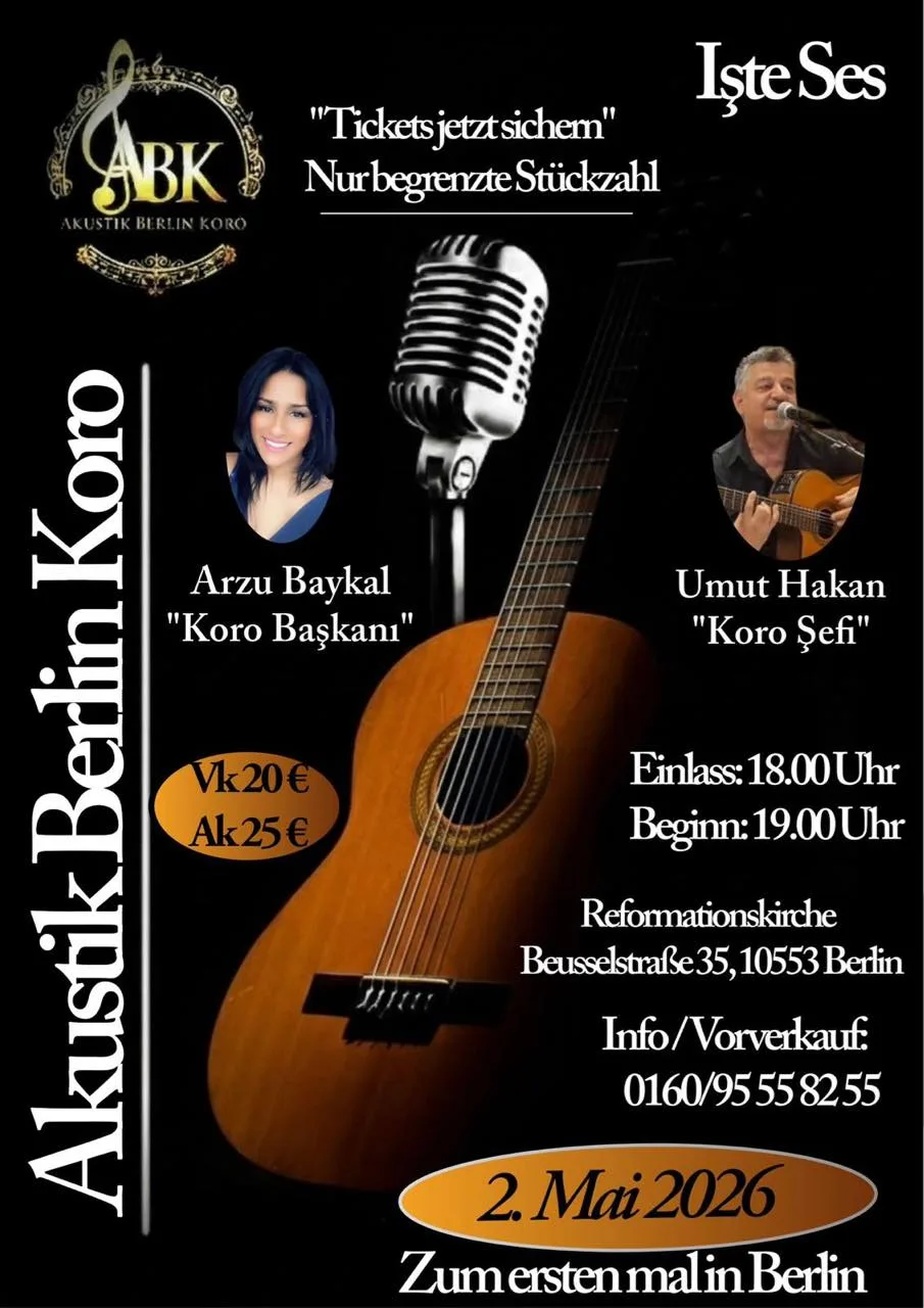 Akustik Berlin Koro’dan Berlin’de Bir İlk