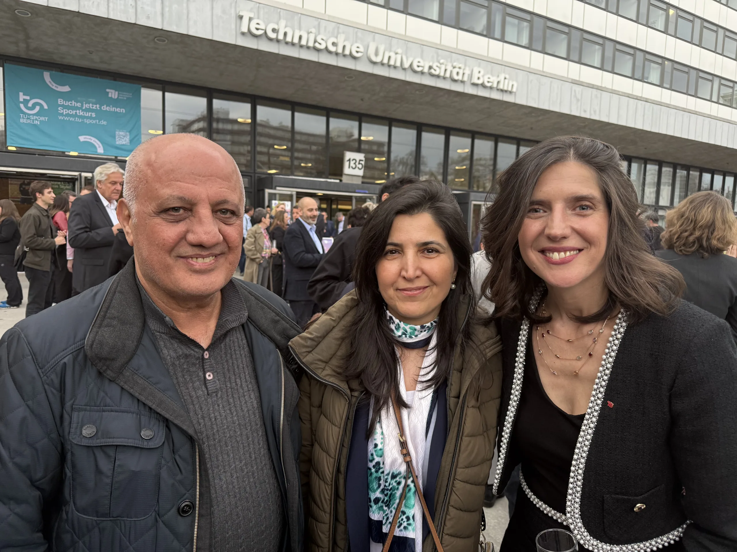 Berlin TU Rektörü seçilen Prof. Dr. Fatma Deniz için tören düzenlendi