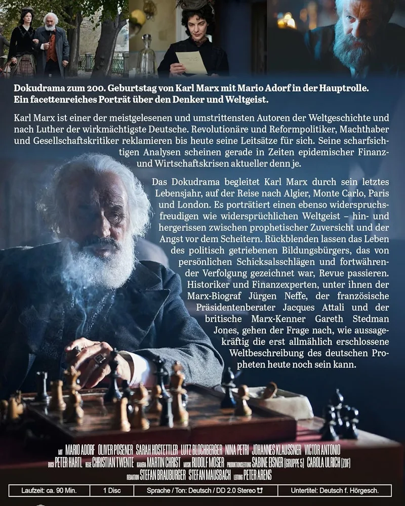 Kariyerinin zirvesinde üstlendiği Karl Marx rolü ona yakışmıştı