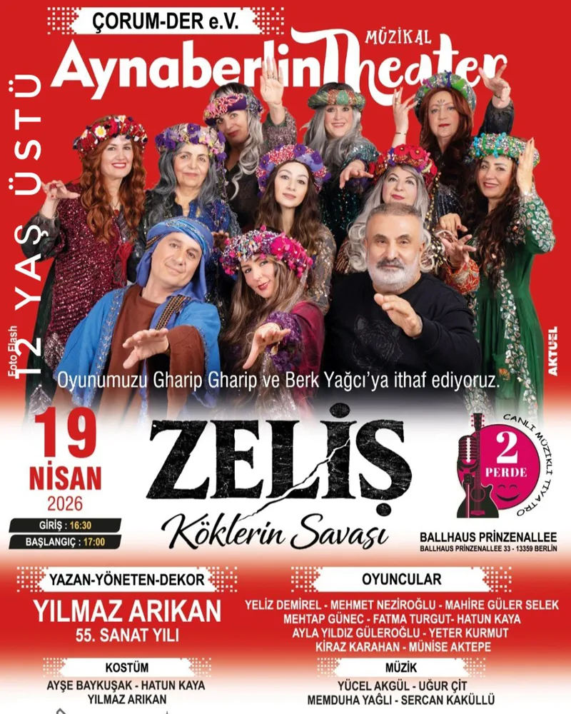 Yılmaz Arıkan 55. Sanat Yılını “Zeliş: Köklerin Savaşı” Müzikaliyle Kutluyor