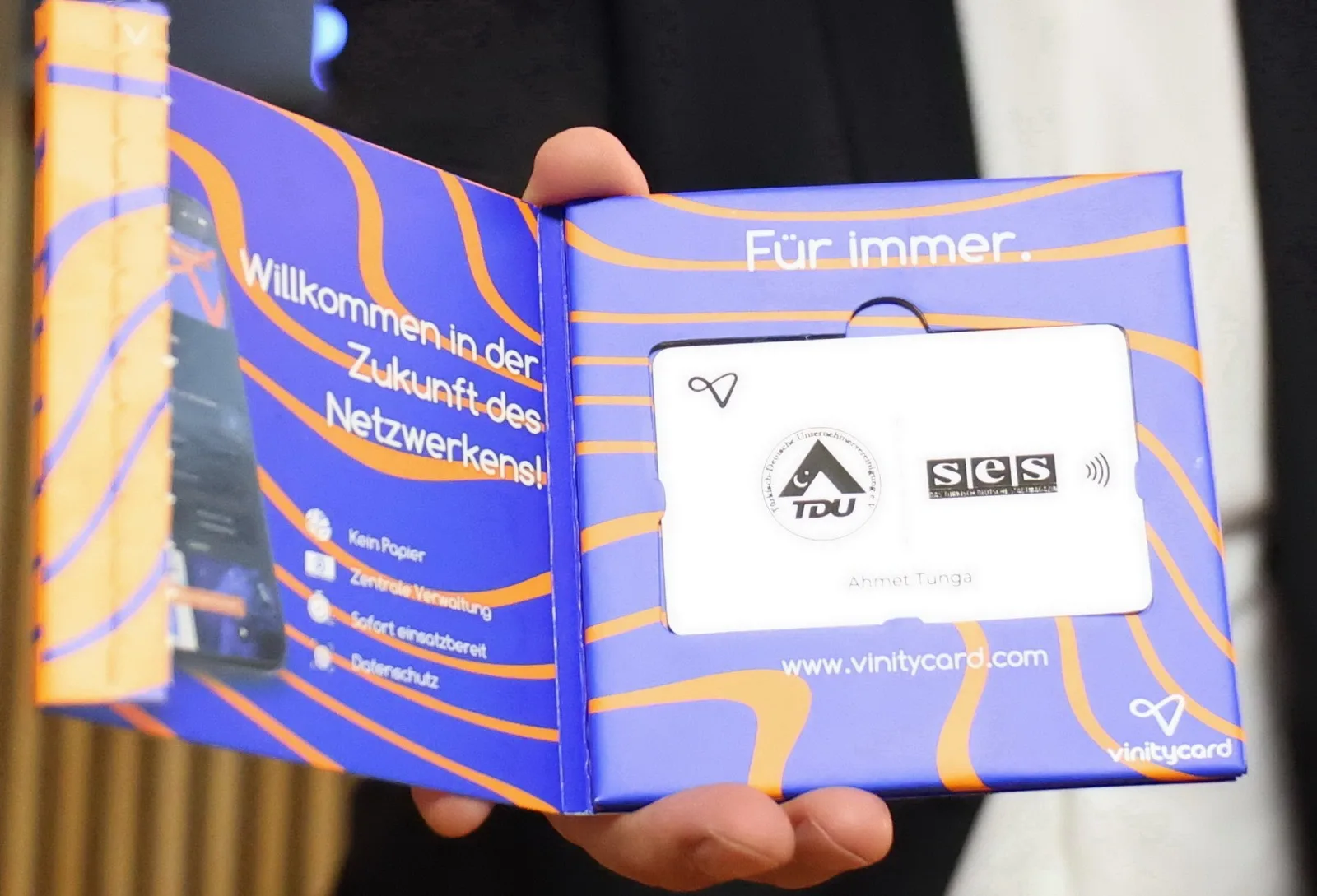 TDU’da Dijital Dönüşüm Rüzgarı: Vinitycard’lar Sahiplerini Buldu