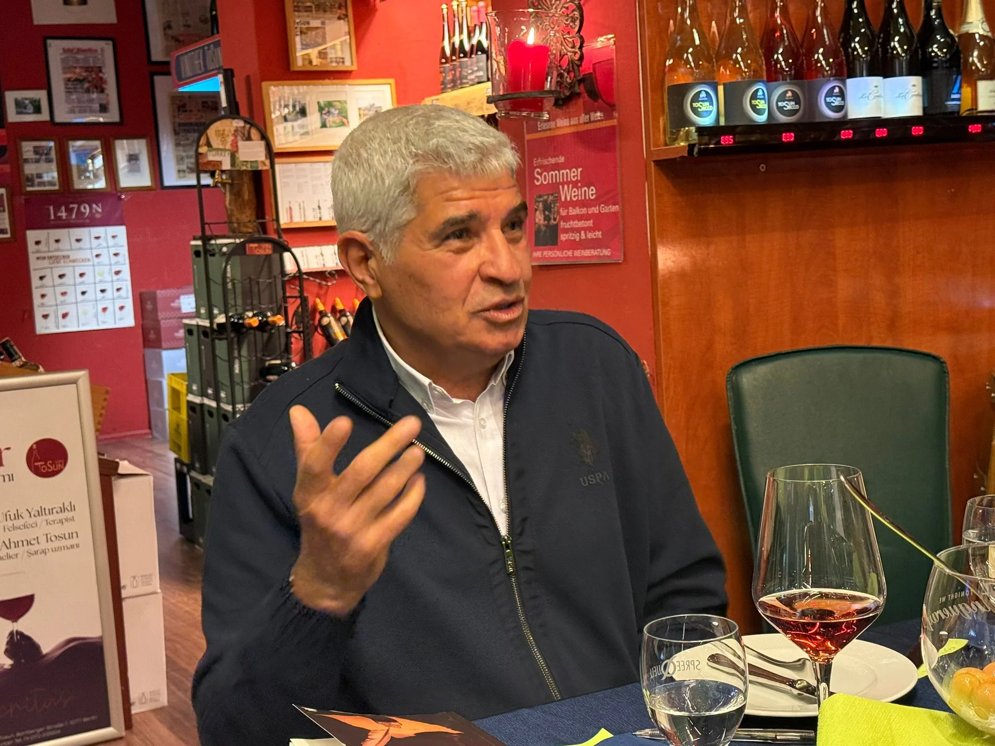 Berlin’de “Şarap, Şiir ve Felsefe Akşamı”