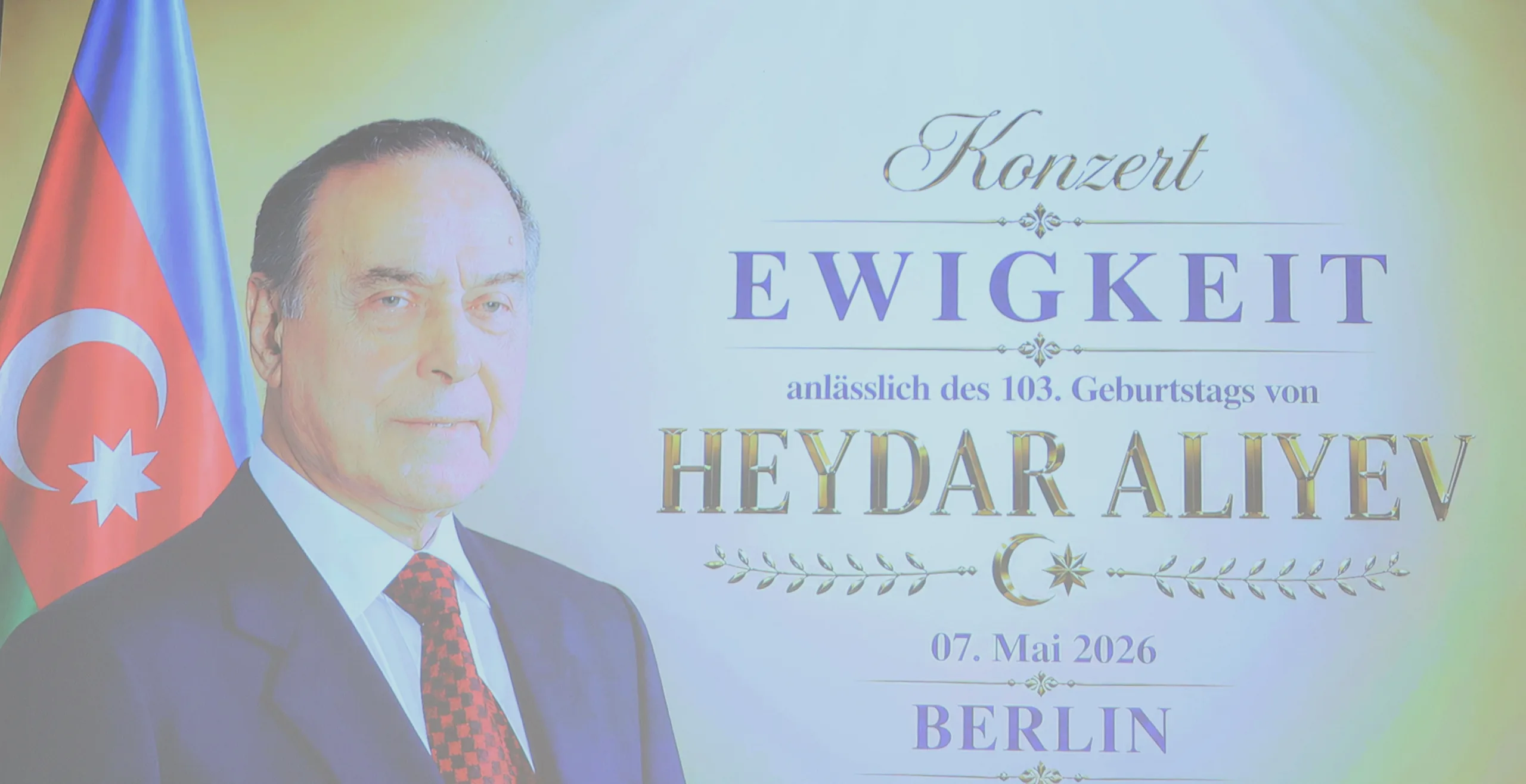 Berlin’de Heydar Aliyev Anısına “Ebediyet” Konseri Düzenlendi