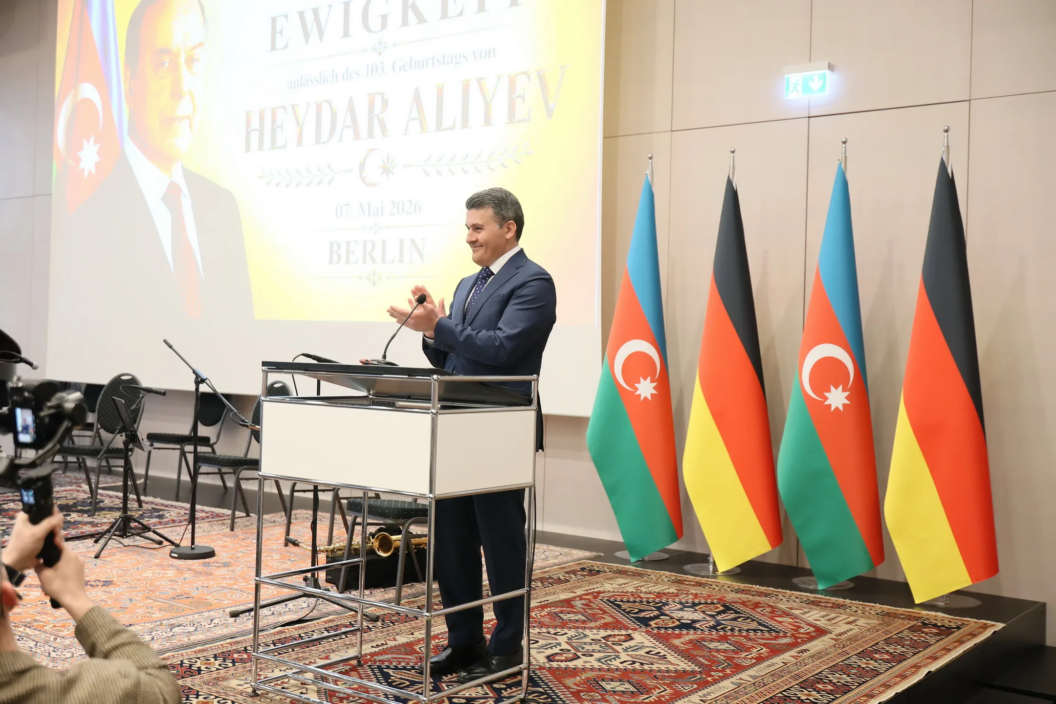 Berlin’de Heydar Aliyev Anısına “Ebediyet” Konseri Düzenlendi