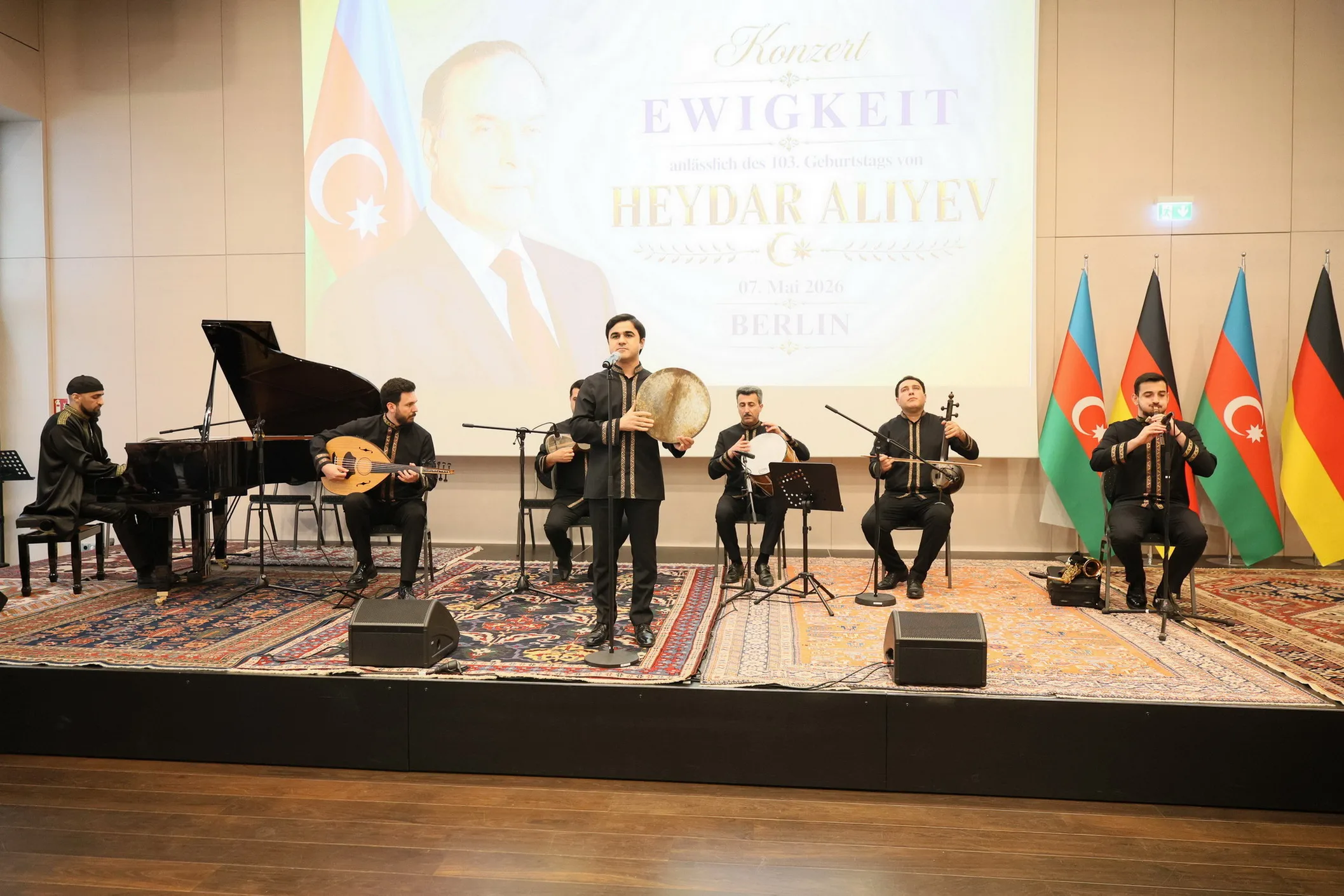 Berlin’de Heydar Aliyev Anısına “Ebediyet” Konseri Düzenlendi