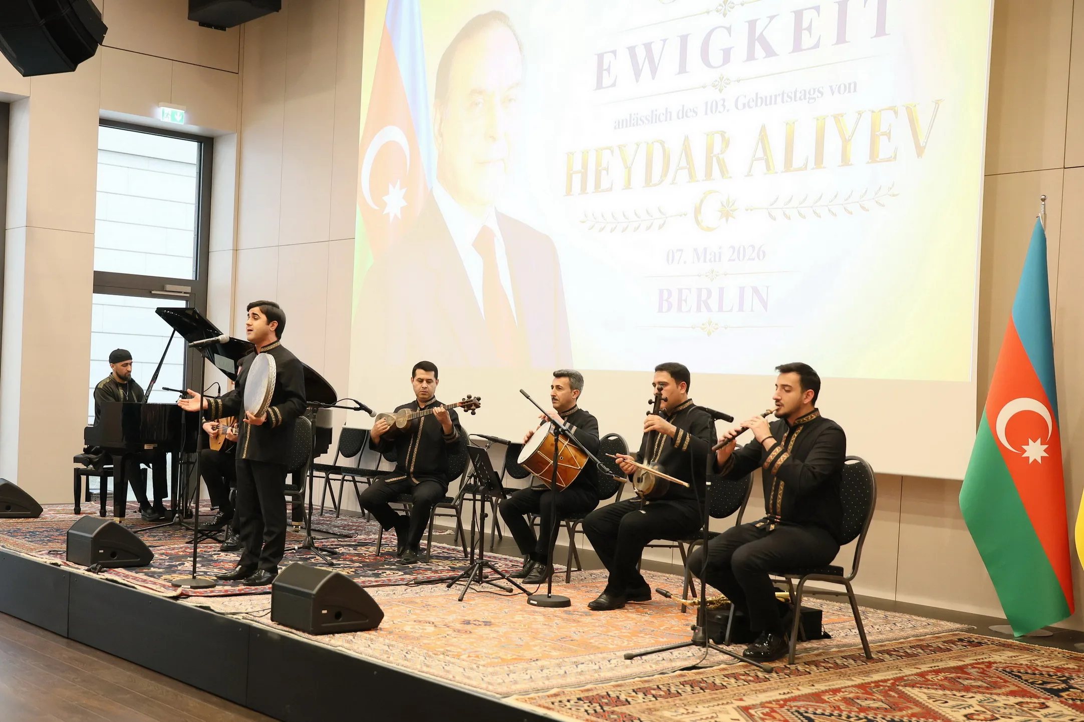 Berlin’de Heydar Aliyev Anısına “Ebediyet” Konseri Düzenlendi