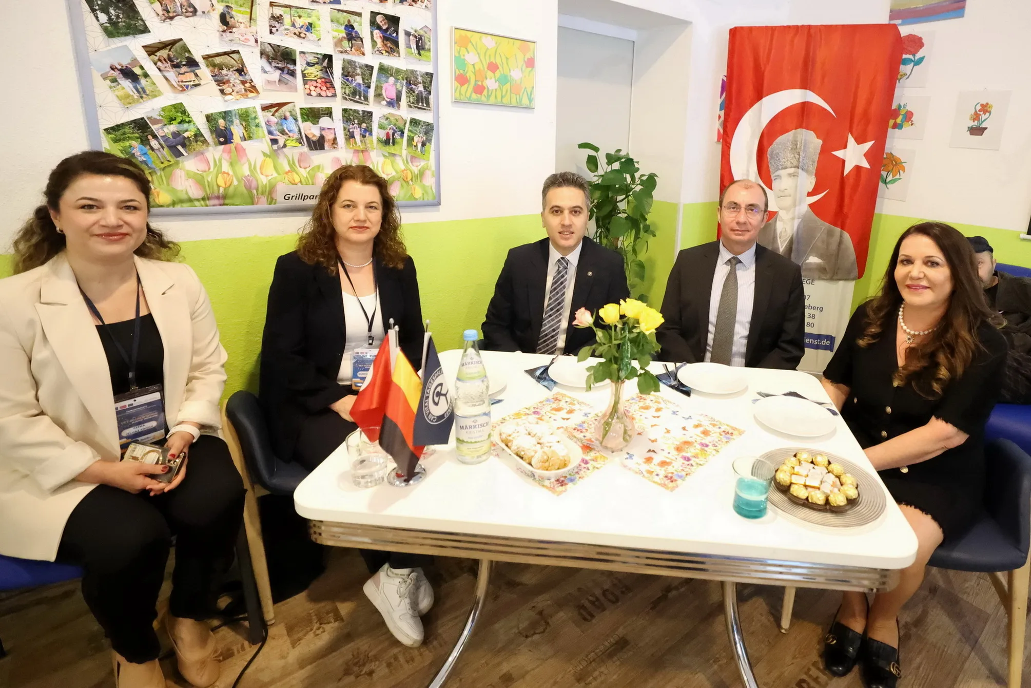 Kahramanmaraşlı Genç Sağlıkçılar Berlin’de Sertifikalarını Aldı