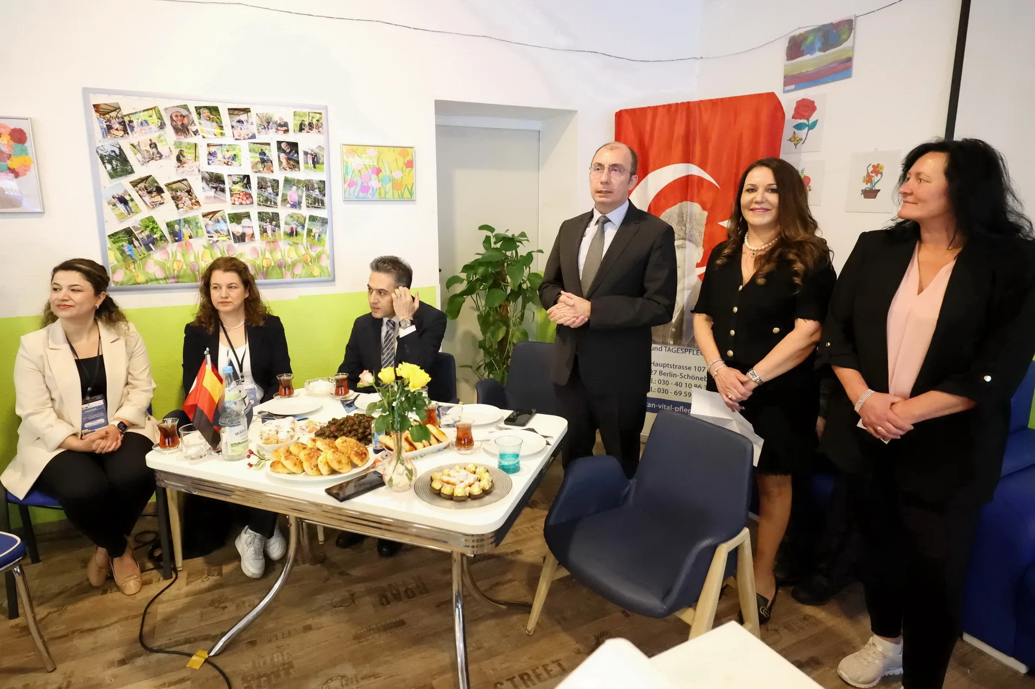Kahramanmaraşlı Genç Sağlıkçılar Berlin’de Sertifikalarını Aldı