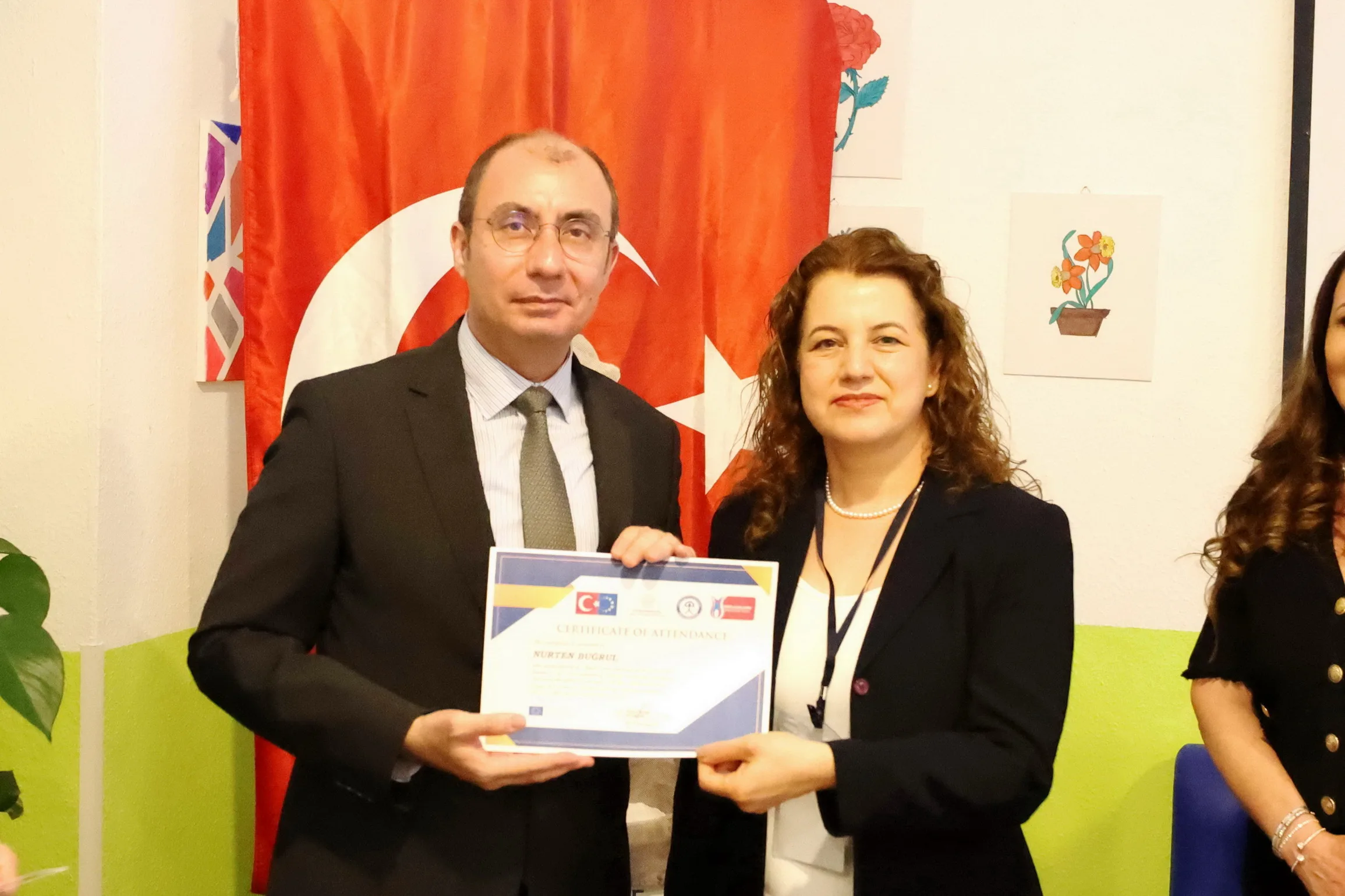 Kahramanmaraşlı Genç Sağlıkçılar Berlin’de Sertifikalarını Aldı