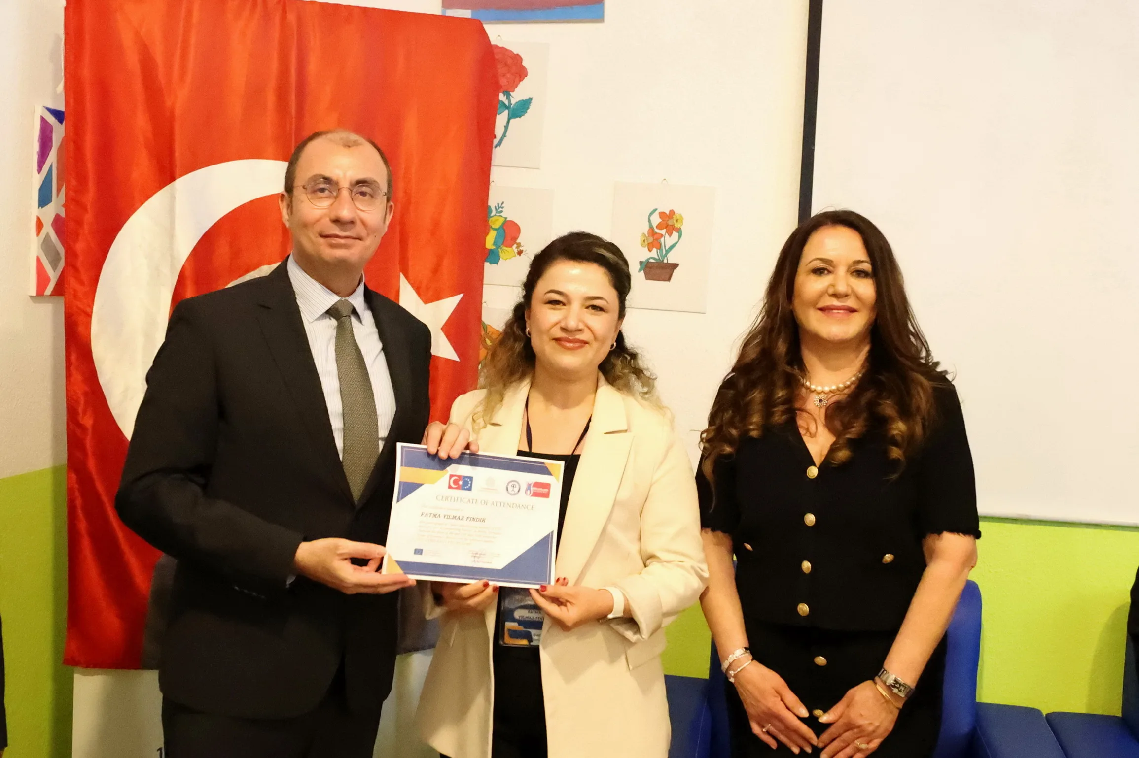 Kahramanmaraşlı Genç Sağlıkçılar Berlin’de Sertifikalarını Aldı