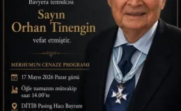 DUAYEN GAZETECİ ORHAN TİNENGİN’E VEDA