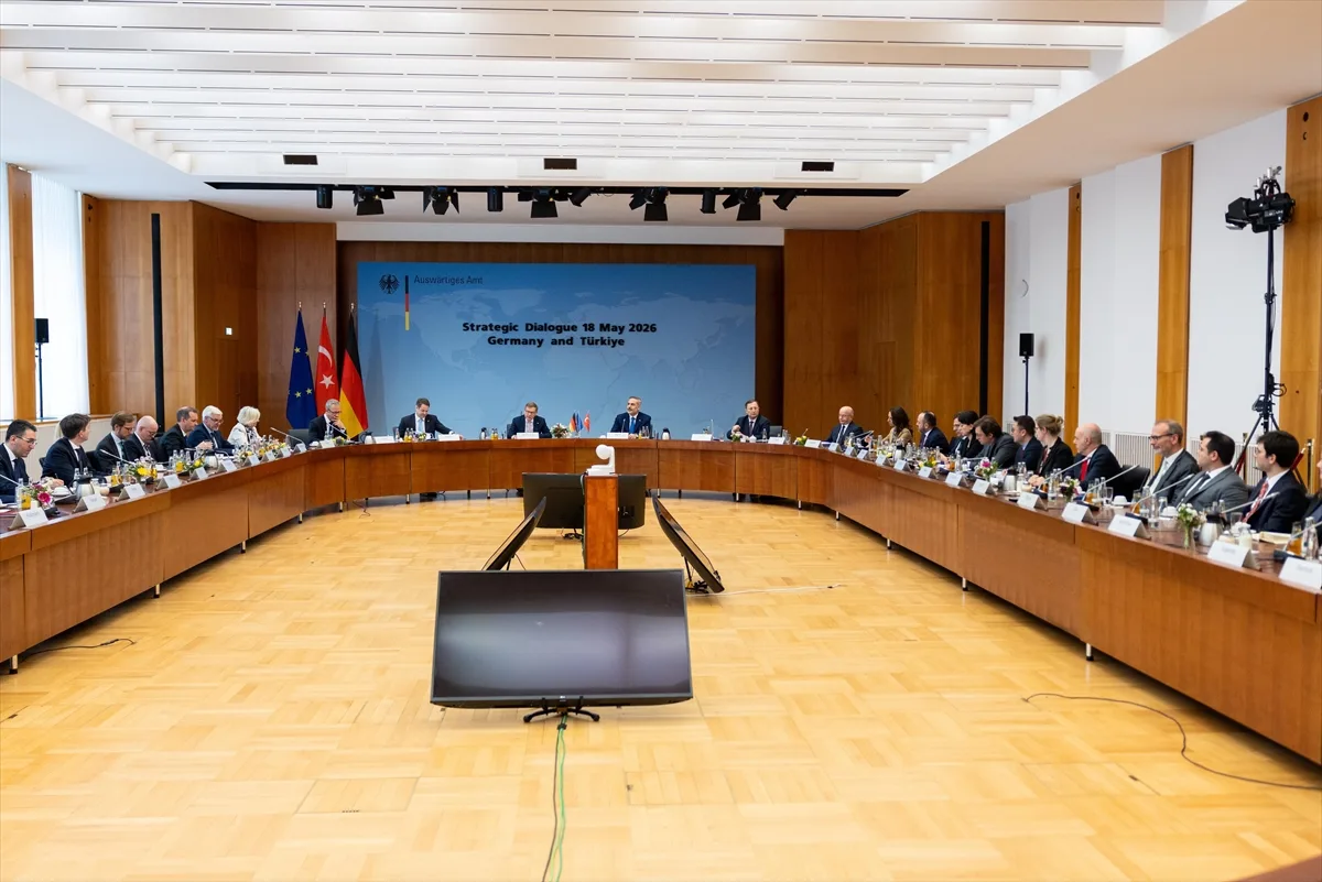 Türkiye-Almanya Stratejik Diyalog Mekanizması Üçüncü Toplantısı düzenlendi