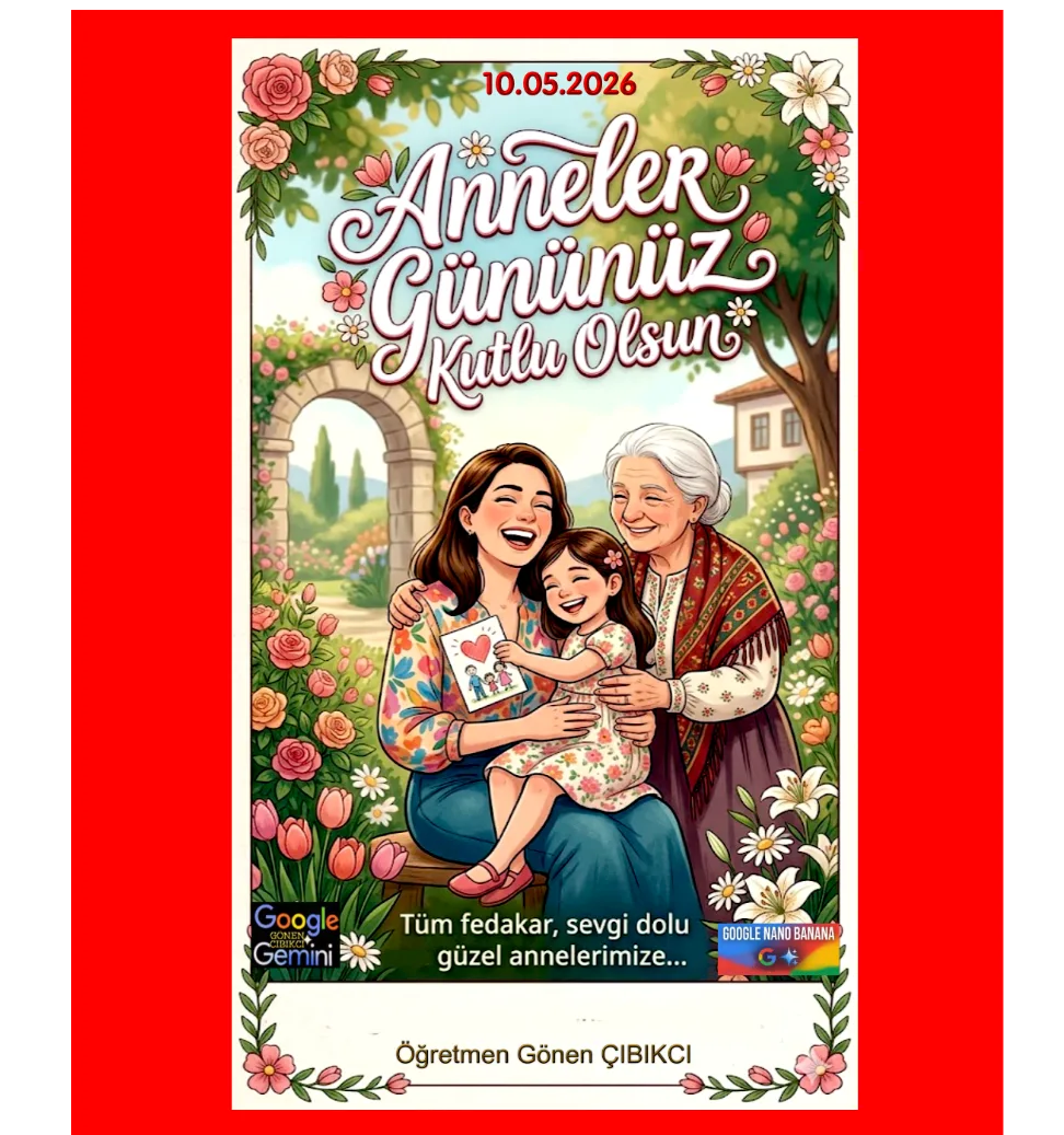 BUGÜN “ANNELER GÜNÜ”