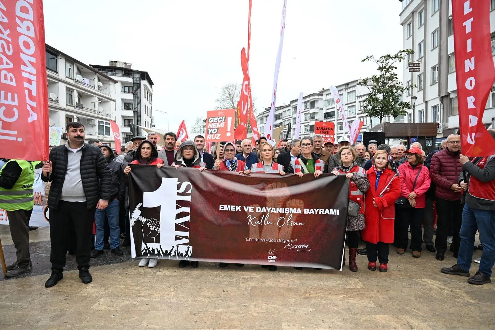 Ordu’da 1 Mayıs Birlik ve Dayanışma İçinde Kutlandı