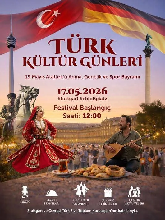 Stuttgart’ta Türk Kültür Günü Coşkusu