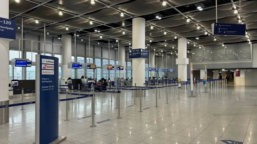 Frankfurt Havalimanı’nın yolcu sayısı yüzde 11 azaldı