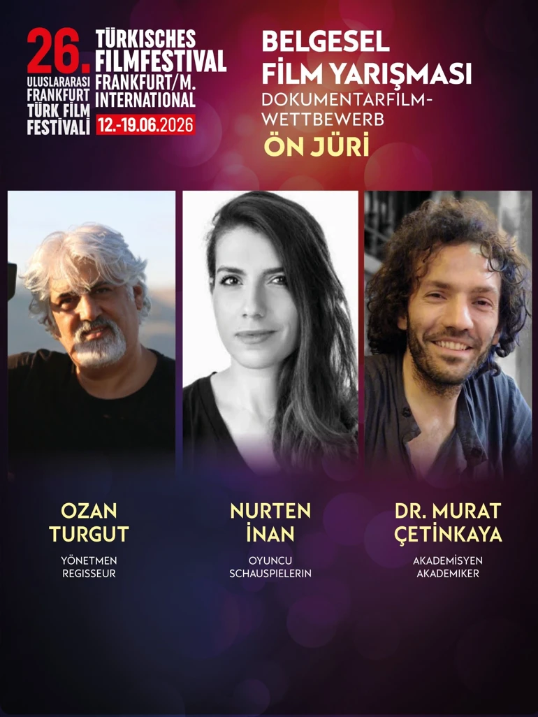 Frankfurt Türk Film Festivali ön jürisi açıklandı