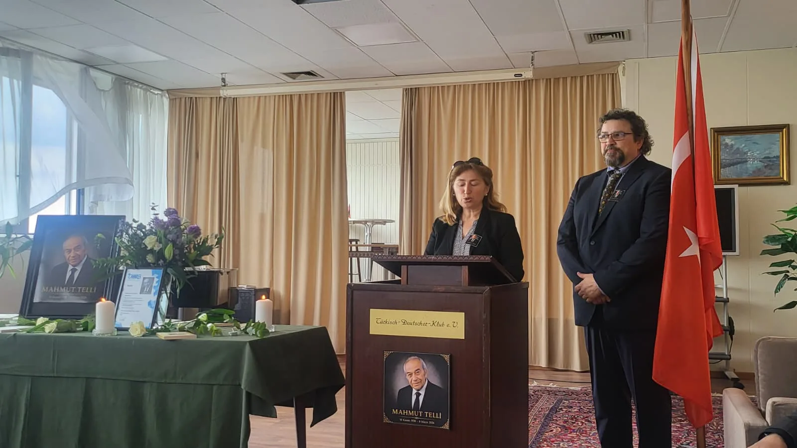 Frankfurt’ta Mahmut Telli’ye Duygu Dolu Veda